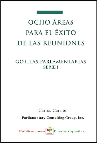 GOTITAS PARLAMENTARIAS SERIE I